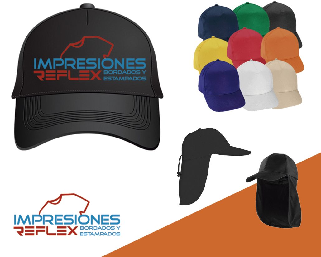 Jockeys gorros legionarios bordados y estampados personalizados