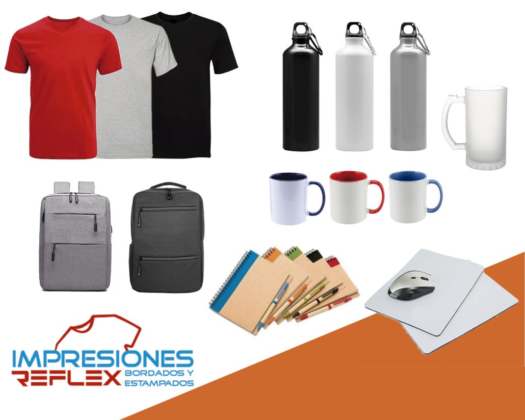 Merchandising personalizado mochilas tazones botellas promocionales